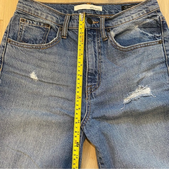 Ella Moss | High Waisted Crop Flare Ripped Jeans 💙 - Picture 6 of 8